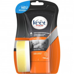 Veet Men Shower Hair Removal Gel | Adam 150ml @ In Sponge Adonis With & Stock